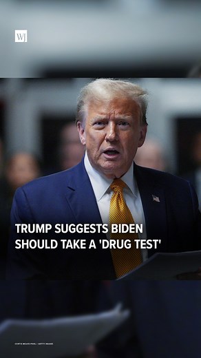 1.9K views · 50 reactions | Should presidential candidates be required to take a drug test before debates? 樂 #america #2024election #trump #biden #republican #democrat #trump2024 #joebiden #conservative #liberal | The Tea Party Community by WJ | Facebook