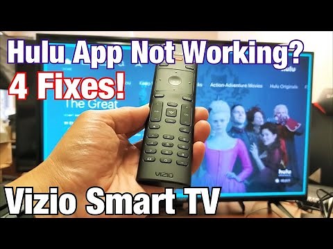 Hulu App Not Working on Vizio Smart TV? (Fixed)