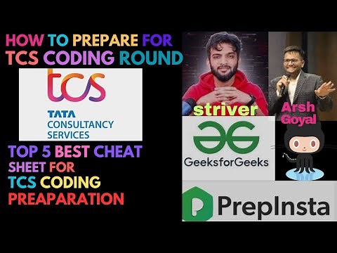 How to Crack TCS NQT Coding Round | Best Coding Sheet | ‪@striver_79‬ ‪@ArshGoyal‬‪@GeeksforGeeksVideos‬