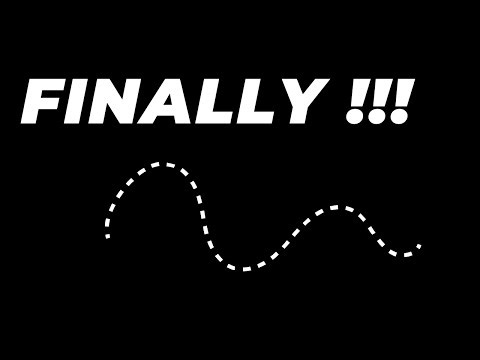 Animated Dotted Line in HitFilm Express | Dashed line animation