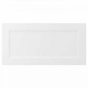 AXSTAD drawer front, matt white, 80x40 cm  - IKEA Norway