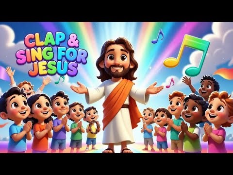 Clap and Sing for Jesus 🙌🎶 Happy Worship Song for Kids | Faith Kids Songs TV