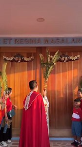 Let Him enter, the King of glory!: This ceremony is intended to represent the entry of Jesus into that Jerusalem, of which the earthly one was but the figure, the Jerusalem of heaven, which has been opened for us by our Savior. The sin of our first parents had shut it against us, but Jesus the King of glory opened its gates by his Cross, to which every resistance yields. Let us then continue to follow in the footsteps of the Son of David for he is also the Son of God and he invites us to share h