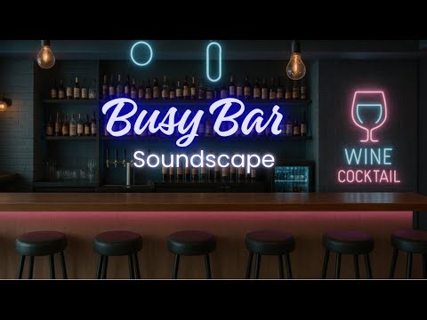 Busy Bar With Live Band Soundscape (HD Sound + Royalty Free)
