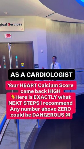 Any calcium score other than Zero could be sign of early heart disease. Most people think a “high” calcium score means panic. It doesn’t. It means a plan. Here’s exactly what I tell my patients to do, step by step 👇 ✅ Start treatment immediately • No “wait and see” • The clock starts now, not next year • A statin is usually the first step • Aspirin may be added depending on your score and risk • An ACE inhibitor or ARB may come into play for people with and without blood pressure problem ✅ Find