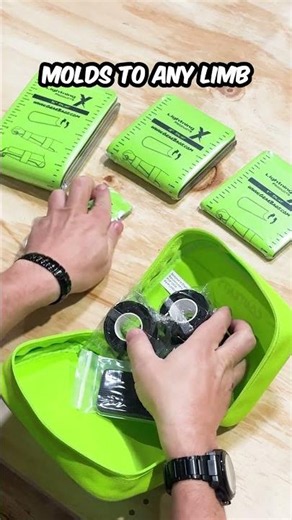 6 Moldable Splints in One Pocket-Sized Kit