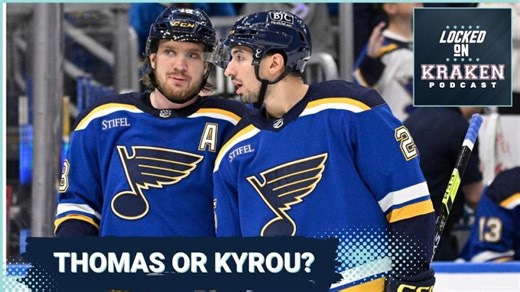 BLOCKBUSTER MOVE?: Seattle Kraken Trade Rumors TARGET Robert Thomas Jordan Kyrou | Geoff Baker