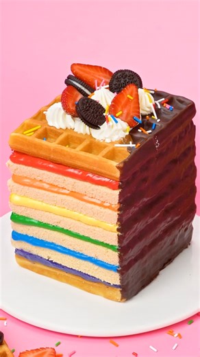 Colorful cake recipes