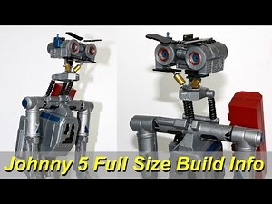 Short Circuit Johnny Five Replica Build Information | James Bruton