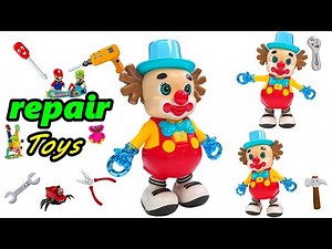 Rare ElectricToy Restoration 【Cute dancing clown Repair】