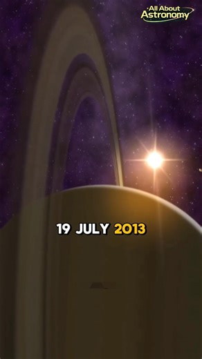 The Day Earth Looked Tiny Beside Saturn 🤯