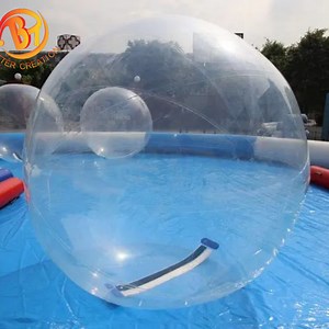 [Hot Item] PVC/TPU Rolling Inflatable Zorb Water Ball with Zipper