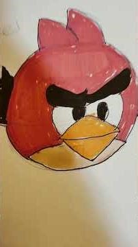 my angry birds Red, chuck and bomb fanart
