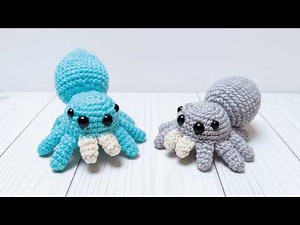 Easy Jumping Spider Crochet Tutorial | Beginner Friendly Amigurumi