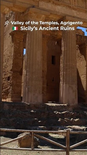 🇮🇹 Eternal Valley of the Temples, Italy | 4K Walking Tour in Seconds