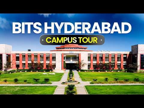 BITS Hyderabad Campus Tour | Hostels, Mess, Gym & Sports, Lecture Halls, Placements & Much More