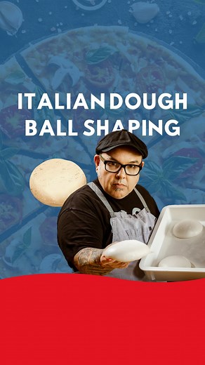 Chef Leo Spizzirri demonstrates the traditional Italian technique for shaping dough balls! Get ready to elevate your pizza game with our online pizza making classes! | Pizza University & Culinary Arts Center