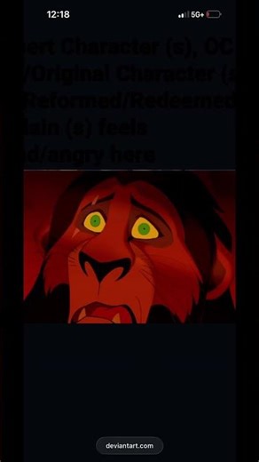 Mighty Joe Young kills Scar after what he did to Simba