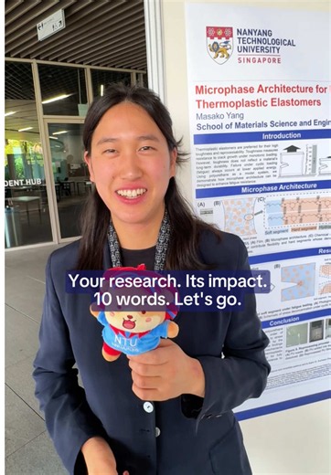 💡💭 Ideas with massive impact. Just 10 words to explain why they matter. We asked the student researchers from around the world 🌏 who took part in the #NTUsg Global Connect Fellowship 2026 to give it their best shot. #NTUsgInternational #NTUsgResearch #NTUsgInterdisciplinary @Harvard @Columbia University @University of Waterloo