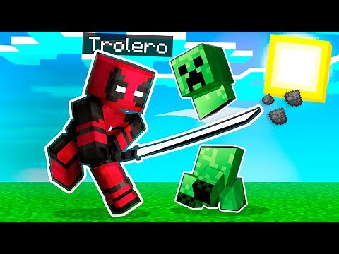 JUGAMOS MINECRAFT COMO DEADPOOL! ⚔️😱 MINECRAFT ALEATORIO