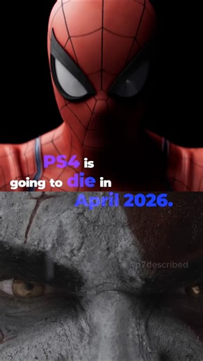 PS4 is gone 💔 #shorts #playstation #p7described