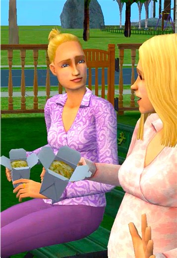 Matthew and Jessica invited the Jocque family over for a cozy afternoon in the garden 🌷 Sierra’s new whippet friend joined them too 🐶 They danced, laughed, and ordered Chinese food 🍜 #sims2 #creatorsearchinsights #sims2chronicles