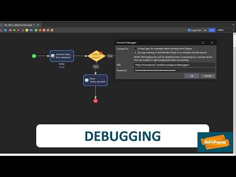 Mendix Basics - Chapter 8 (Debugging Local & Cloud, Breakpoints, Variables, Conditional)