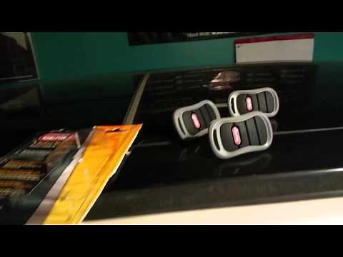 How to program a Genie remote control