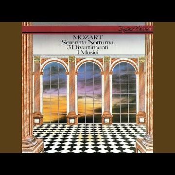 Mozart: Divertimento in B flat major, K. 137: 2. Allegro di molto