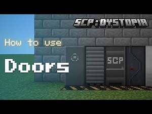 (OUTDATED) Door Tutorial - SCP: Dystopia 2.0+ [Minecraft: Bedrock Edition]
