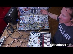 BUCHLA presentation with 200e and Music Easel @SUPERBOOTH18