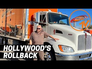 EP 1 RCI Cribs: Big Rig Edition- Custom Kenworth Rollback 1 Car Hauler with Driver Hollywood