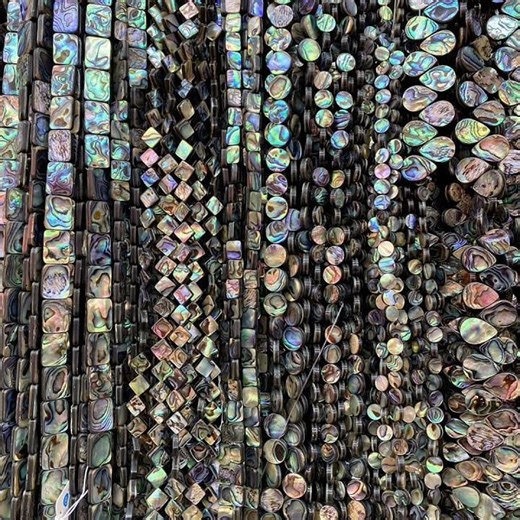 Natural Abalone Shell Beads | DIY Jewelry Making Supplies- Various Shapes & Sizes#dayjewel #diybeads