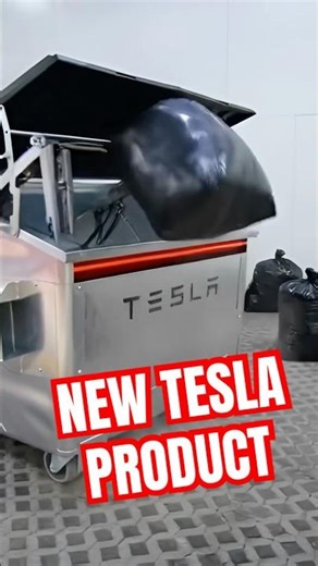 Tesla is Coming for the Waste Management Industry ☣️ #tesla #newtechnology #cybertruck