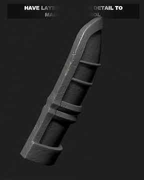 Detailing Metal in Zbrush with a structured and non destructive approach. #3danimation #zbrush