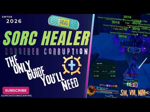 SWTOR 2026 Sorcerer Corruption Healer Guide: The Only Guide You'll Ever Need!
