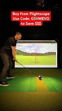 Flightscope MEVO GEN 2 Driver Review! Is It Any Good? #golf #golfing #golfsimulator #shorts #fyp