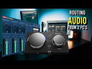 Routing audio from 2 PC's to 1 headset using Astro Mixamp and Voicemeeter Banana