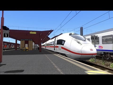 Train Simulator 2022 - Présentation de la ligne Strasbourg - Karlsruhe en ICE