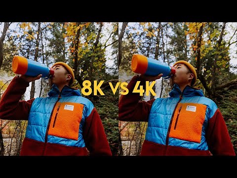 4K vs 8K - Can you see the difference?? Canon R5