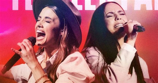 Isadora Pompeo lança versão ao vivo de 'Tetelestai' com Carol Tauber