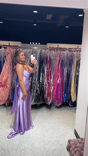 The perfect Meg dress 😍💜 #megara #xobysophias #xoexclusive #disney #prom