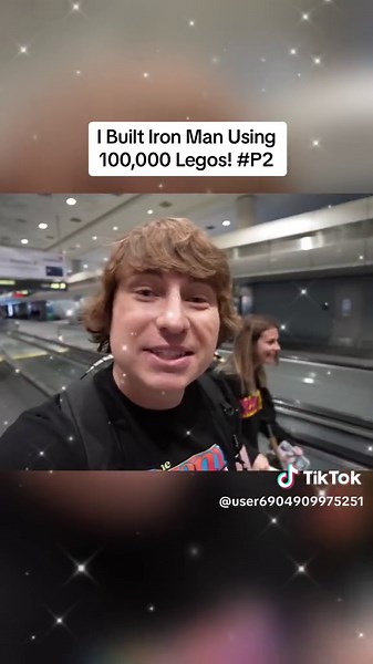 Building Iron Man with 100,000 Lego Bricks!