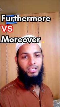 Furthermore vs Moreover #english #wordforbeginners #englishvocabmastery