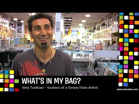 Serj Tankian's "What's In My Bag?" | Amoeba Music