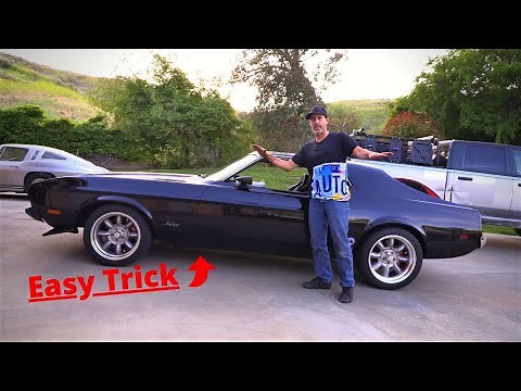 Wilwood Rear Disc Brake Conversion Parking Brake Hook Up to Stock Pedal!