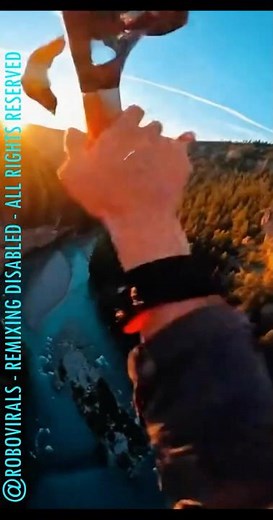 Epic Zipline Fail Ends in a Splash! What Happens when a Zipline Snaps.