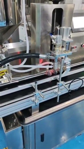 Automatic Linear Paste Filling Machine with Stirring Hopper for Thick Sauce & Honey | LTPK Packaging