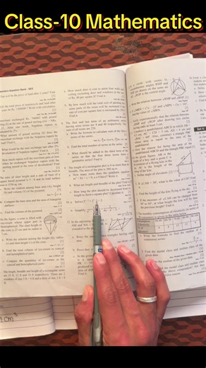 Class 10 Algebra Solutions for 3 Marks Questions