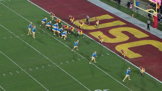 UCLA turns tide with TD after FG block
